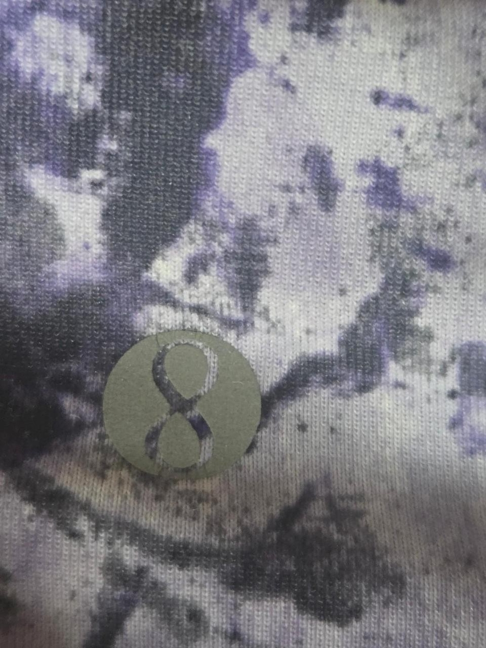 Kids Purple Marble Print Stretch Leggings